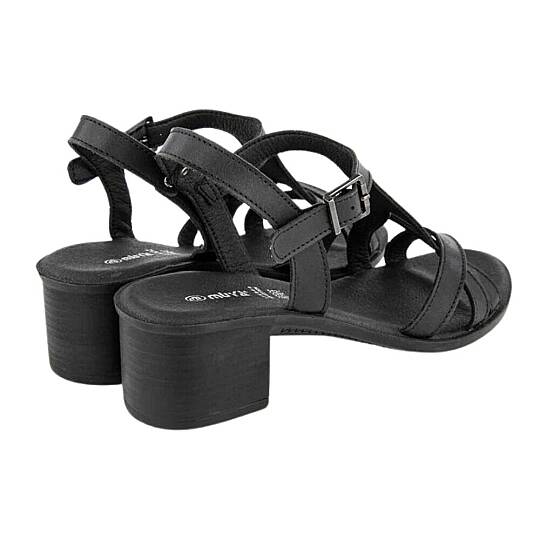 Muya 32002 Demy Full Siyah Kadın Anatomik Sandalet - 3