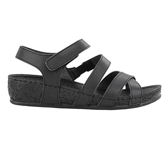 Muya 32221 Bamboo Siyah Kadın Anatomik Sandalet - 2