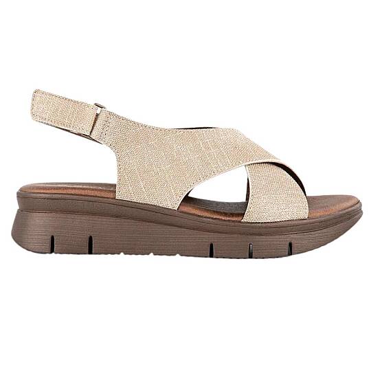 Muya 32229 Solo Krem Kadın Anatomik Sandalet - 2