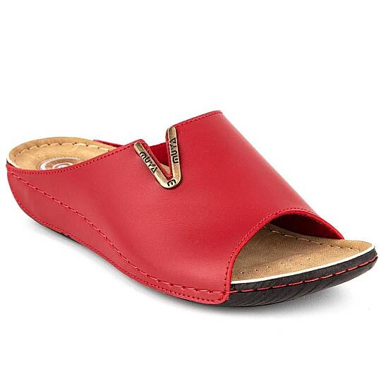 Muya 32252 Dion Bordo Kadın Anatomik Terlik