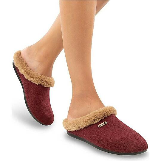 Muya 32905 Lady Bordo Kadın Ev İçi Terlik - 3