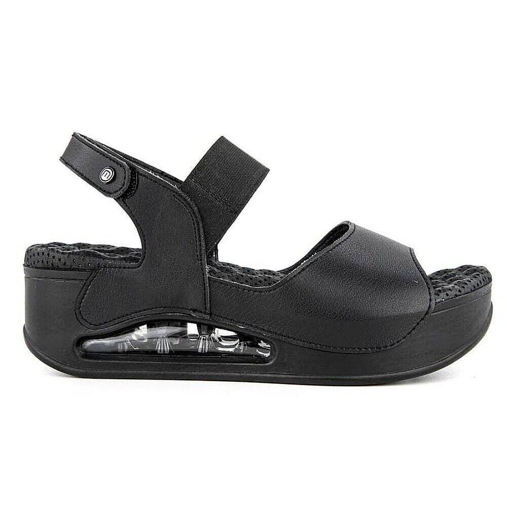 Muya 33227 Podium Siyah Kadın Air Taban Sandalet - 2