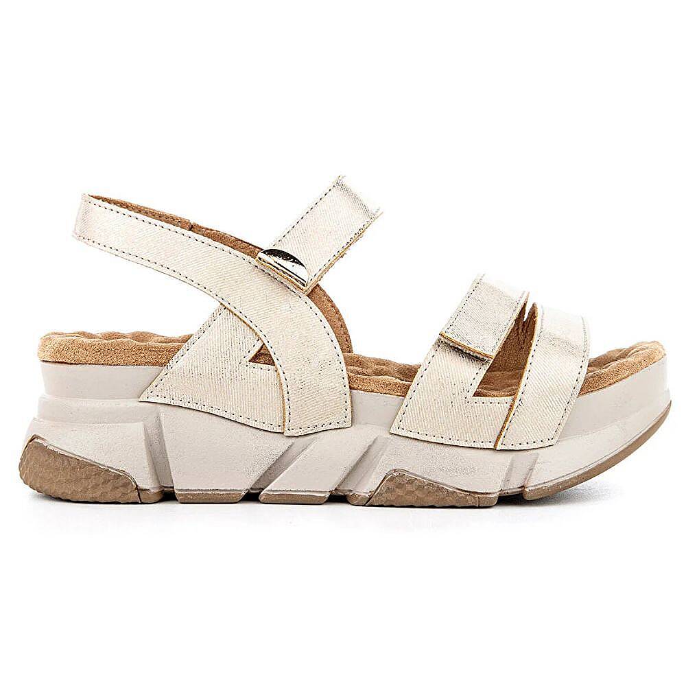 Muya 34201 Olimba Bej Kadın Anatomik Sandalet - 2