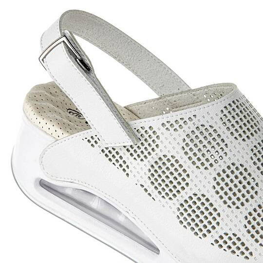 Muya 34221 Jambe Beyaz Kadın Air Taban Sandalet - 3