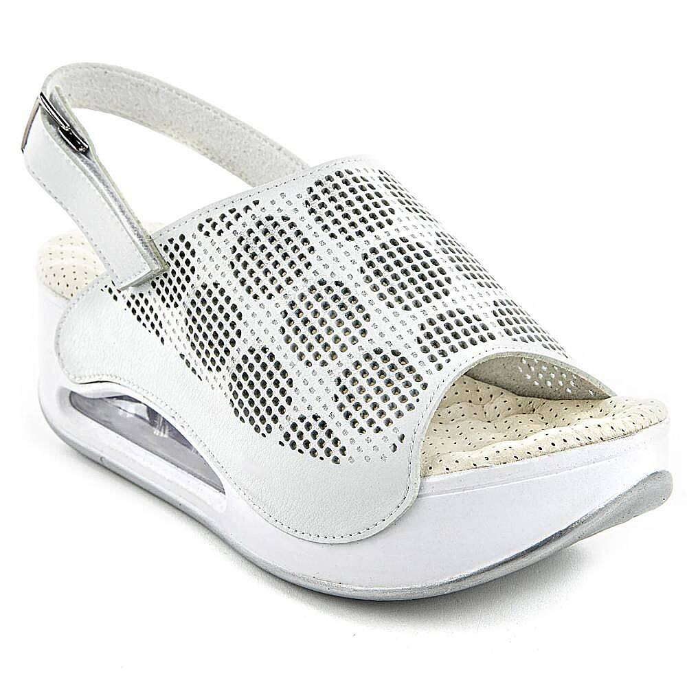 Muya 34221 Jambe Beyaz Kadın Air Taban Sandalet - 1