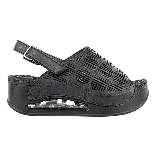 Muya 34221 Jambe Siyah Kadın Air Taban Sandalet - 2