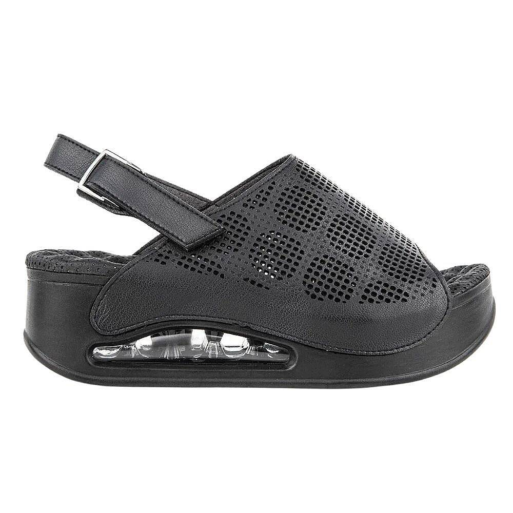 Muya 34221 Jambe Siyah Kadın Air Taban Sandalet - 2