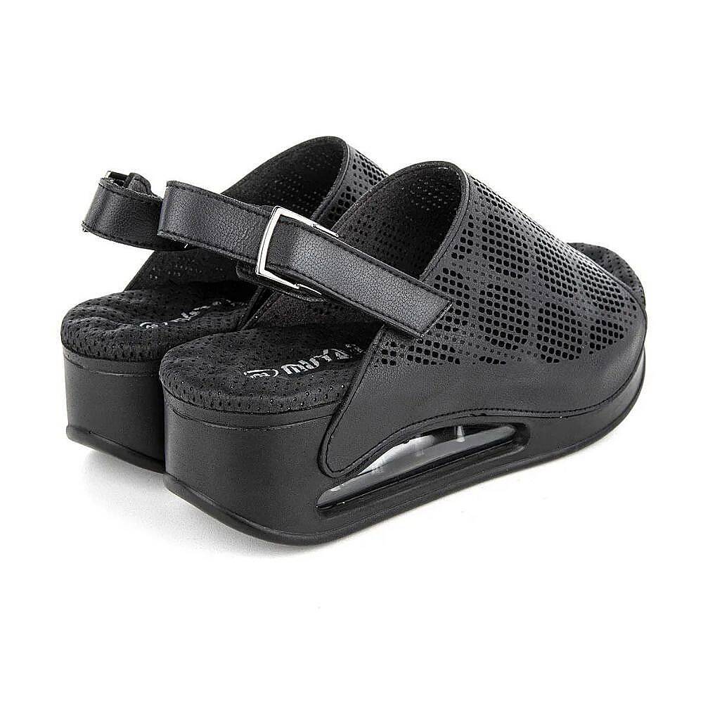 Muya 34221 Jambe Siyah Kadın Air Taban Sandalet - 3