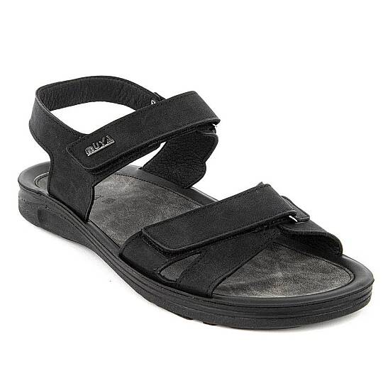 Muya 34300 Araw Siyah Erkek Anatomik Sandalet
