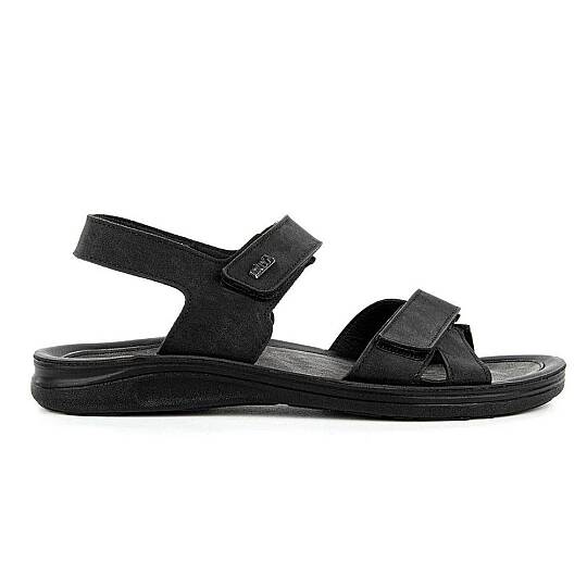 Muya 34300 Araw Siyah Erkek Anatomik Sandalet - 2