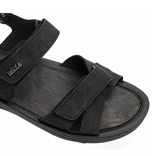 Muya 34300 Araw Siyah Erkek Anatomik Sandalet - 3