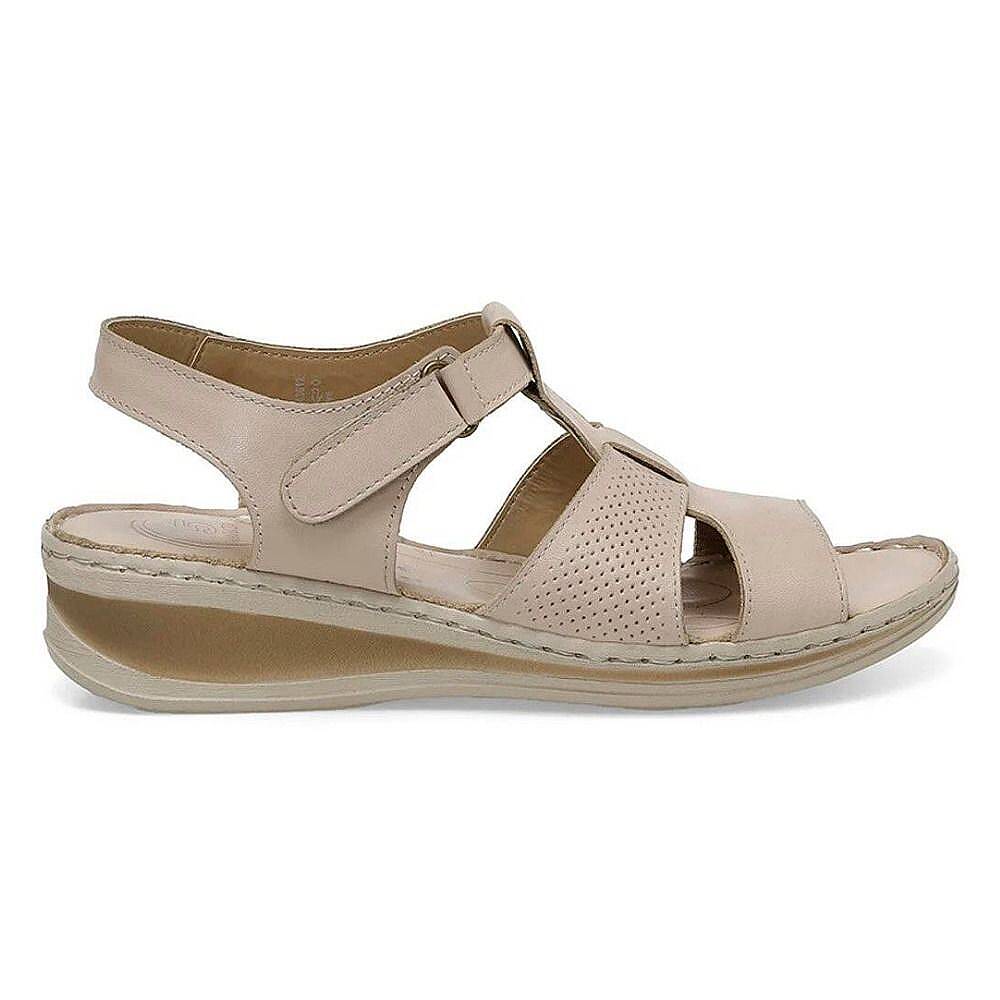 Polaris 105126 4FX Bej Kadın Comfort Sandalet - 2