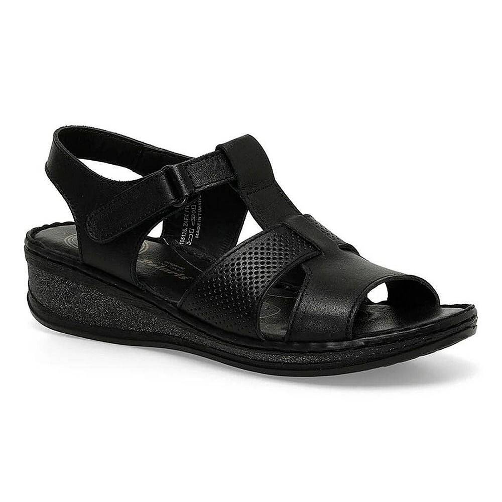 Polaris 105126 4FX Siyah Kadın Comfort Sandalet - 1