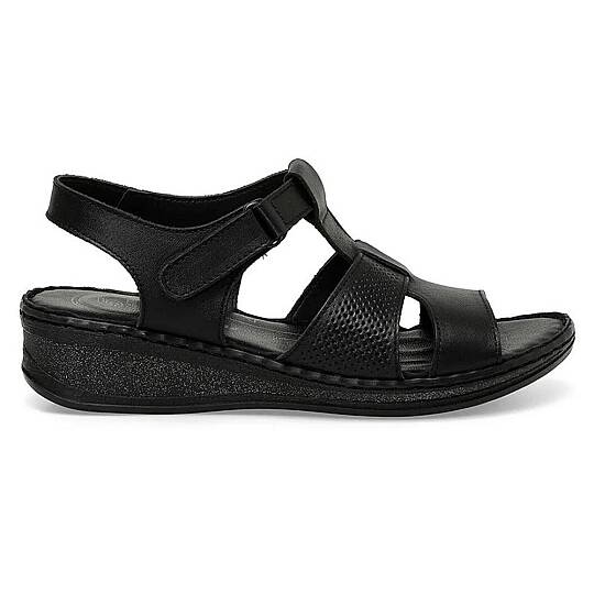 Polaris 105126 4FX Siyah Kadın Comfort Sandalet - 2