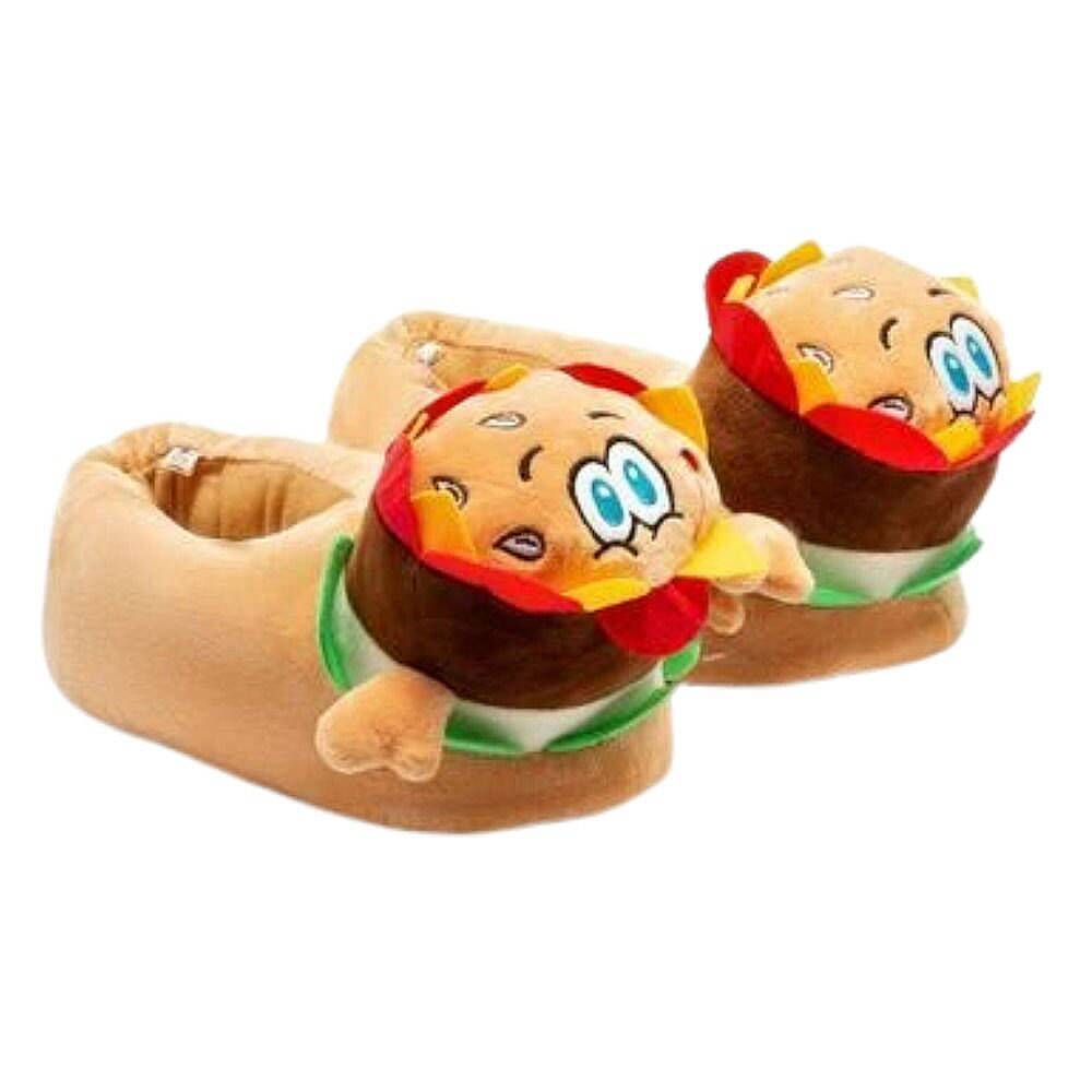 Twigy AA0631 Tw Burger Kahve Hayvan Figürlü Unisex Panduf - 1