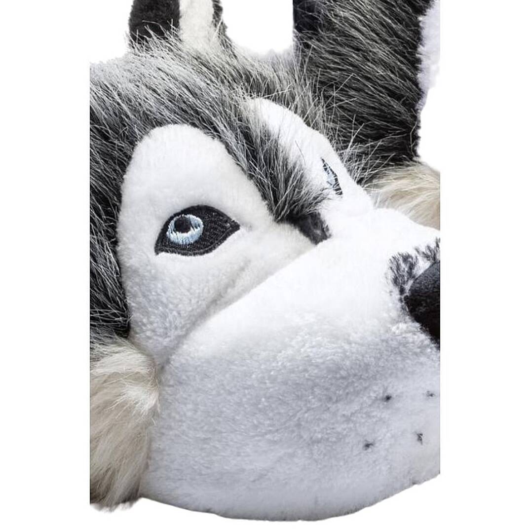 Twigy CC0530 Tw Husky Gri Hayvan Figürlü Erkek Panduf - 2