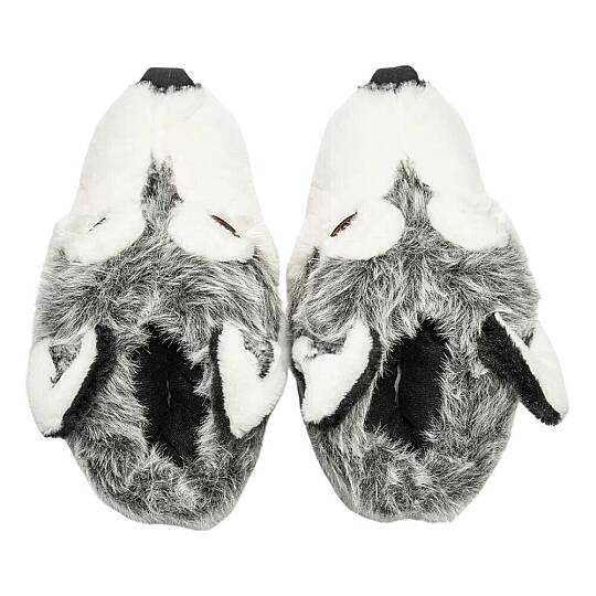 Twigy CC0530 Tw Husky Gri Hayvan Figürlü Erkek Panduf - 3