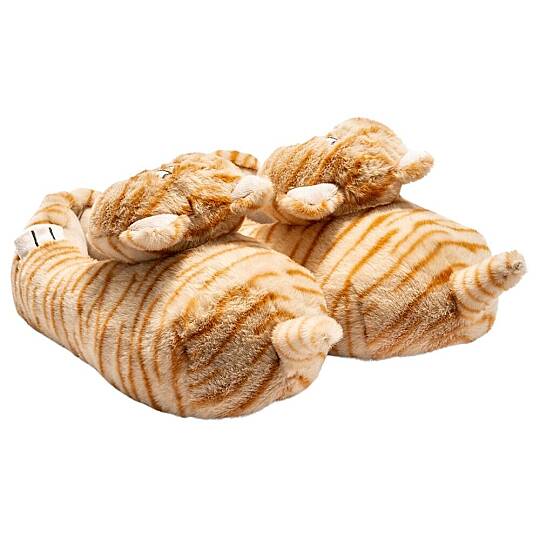 Twigy CC0587 Tw Gatto Sarı Hayvan Figürlü Kadın Panduf - 2