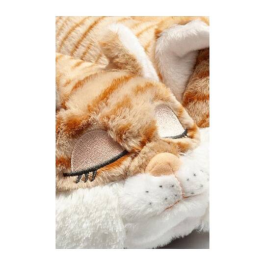 Twigy YY0313 Tw Pompik Bej Hayvan Figürlü Kadın Panduf - 2