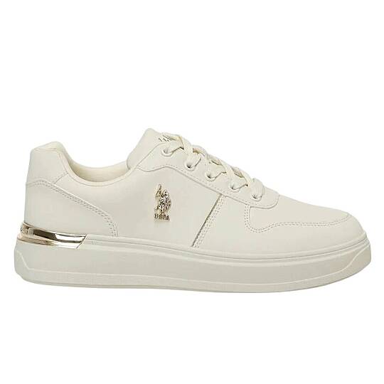 U.S Polo Assn Alka 5FX Bej Kadın Sneaker - 2