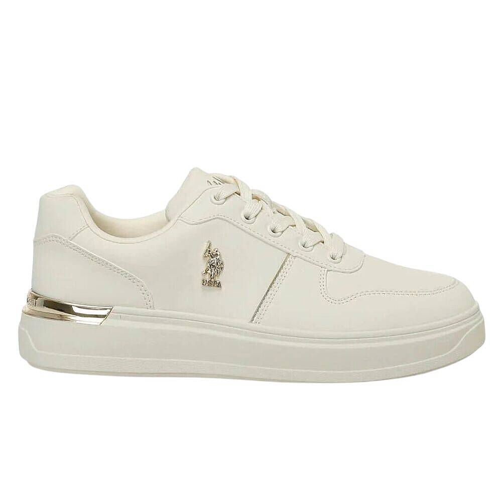 U.S Polo Assn Alka 5FX Bej Kadın Sneaker - 2
