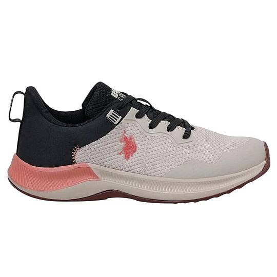 U.S Polo Assn Florin Wmn 5FX Pudra Kadın Spor Ayakkabı - 2