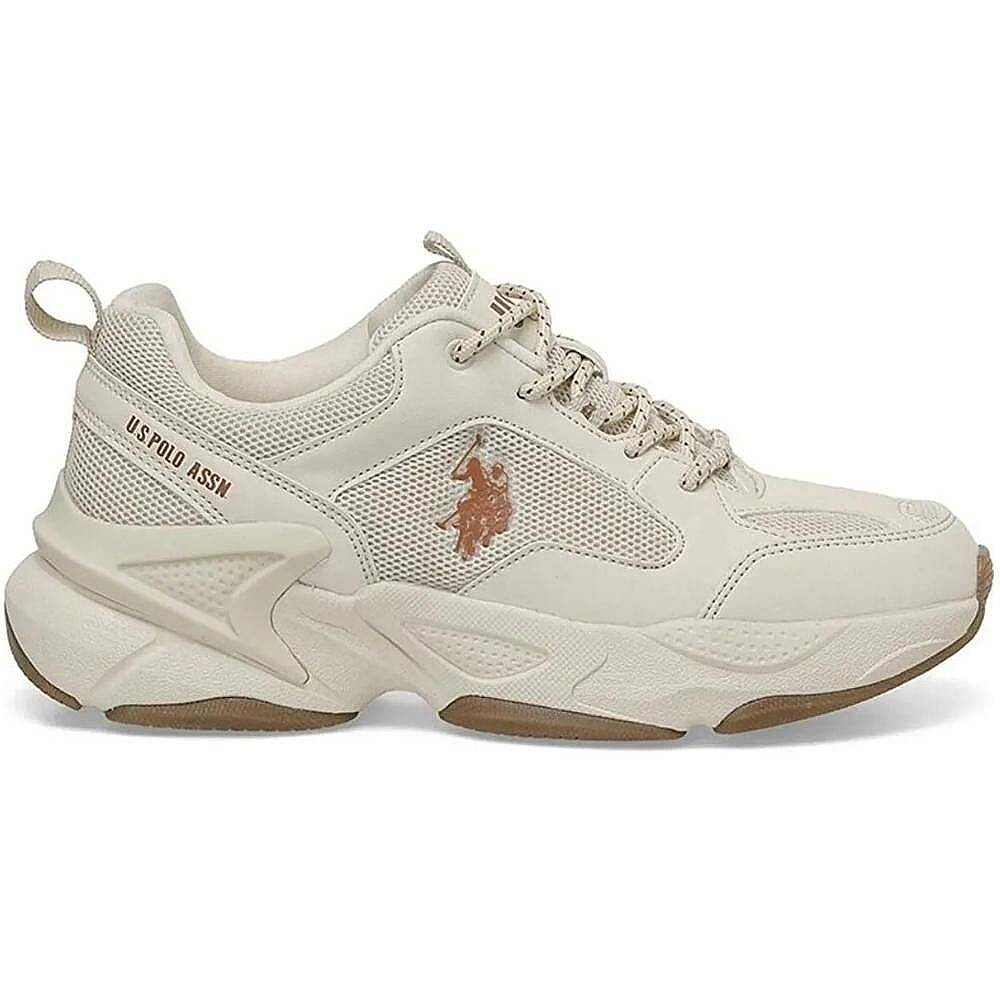 U.S Polo Assn Maybe Wmn 5FX Bej Kadın Spor Ayakkabı - 2