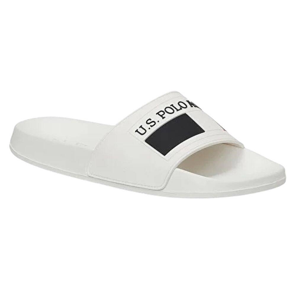 U.S Polo Assn Nico 5FX Beyaz Erkek Plaj Terlik - 1