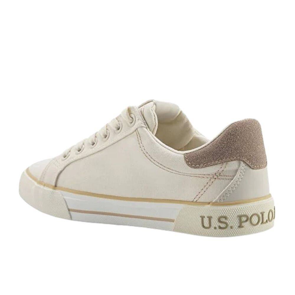 U.S Polo Assn Rachel 5FX Bej Kadın Sneaker - 3