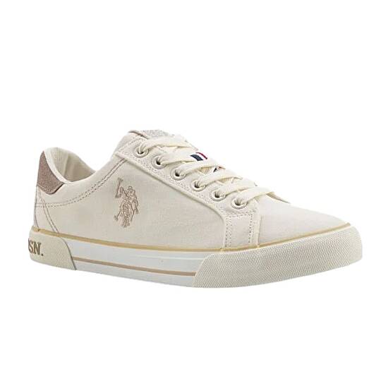 U.S Polo Assn Rachel 5FX Bej Kadın Sneaker
