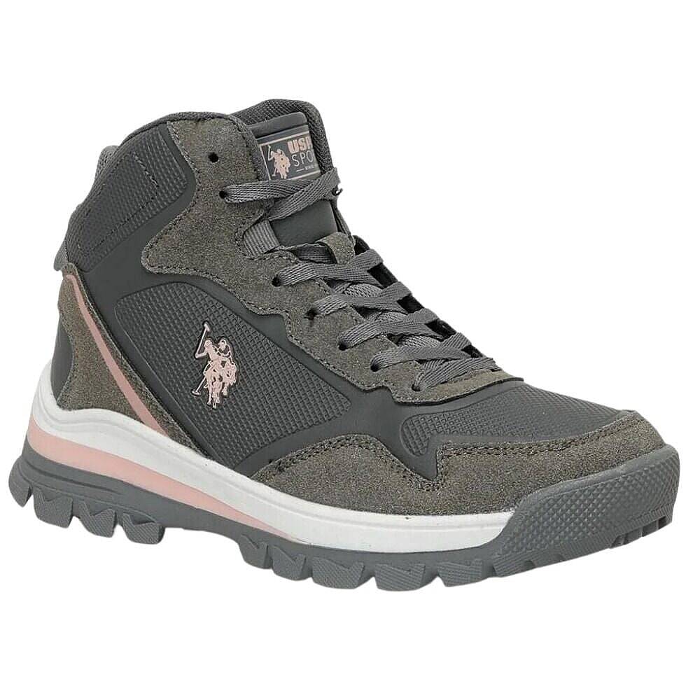 U.S Polo Assn Sagan Hi 3PR Gri Kadın Outdoor Bot - 1