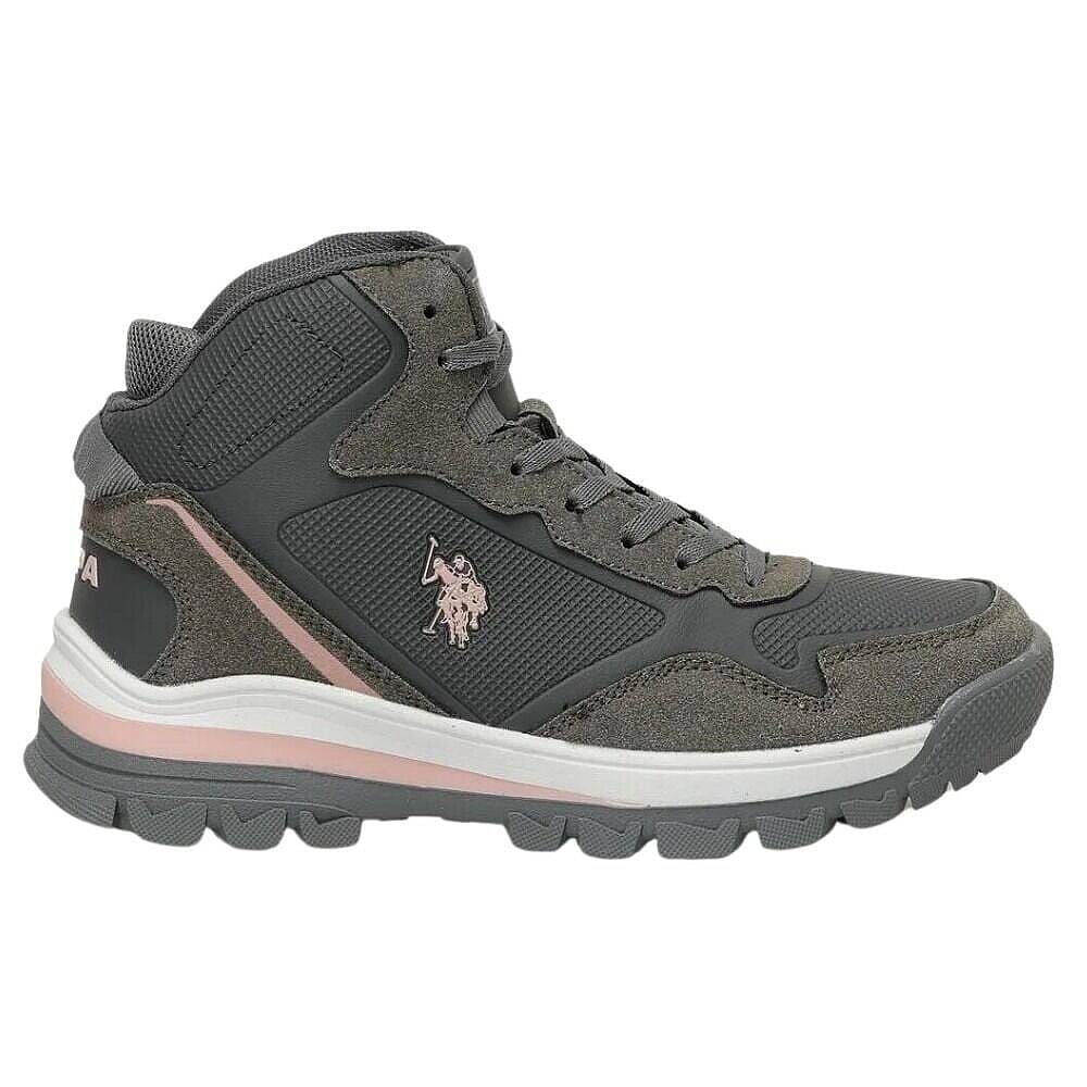 U.S Polo Assn Sagan Hi 3PR Gri Kadın Outdoor Bot - 2